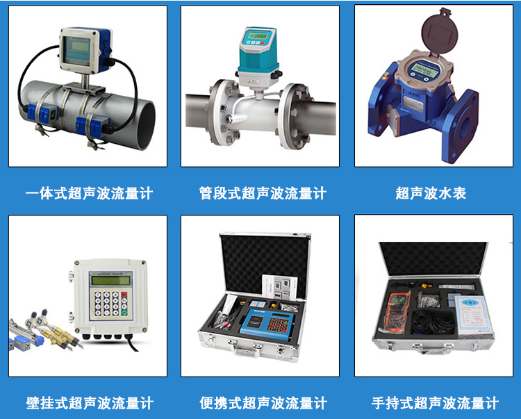 智能超声波流量计分类图